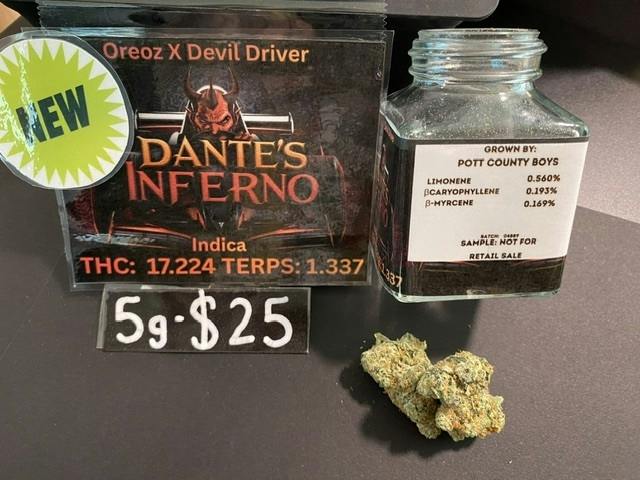 Dante's Inferno 5 GRAMS (COUNT) - PCB
