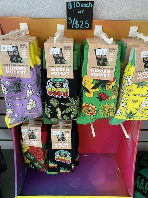Hidden Pocket Socks 3/$25