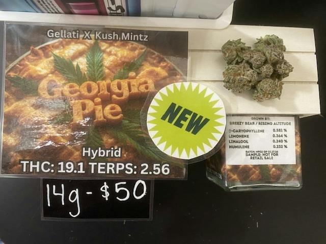 Georgia Pie from Breezy Bear 14g Unit