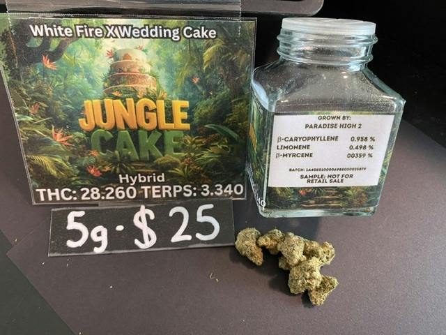JUNGLE CAKE 5 grams flower by Paradise High 2