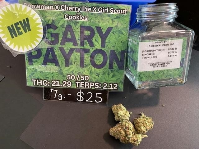 Gary Payton flower 7G/$25 by Oklafornia