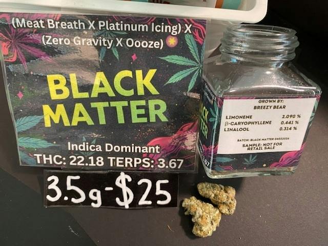 Black Matter 3.5g Unit by Bear