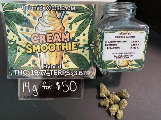 CREAM SMOOTHIE 14G - KARMAS GARDEN