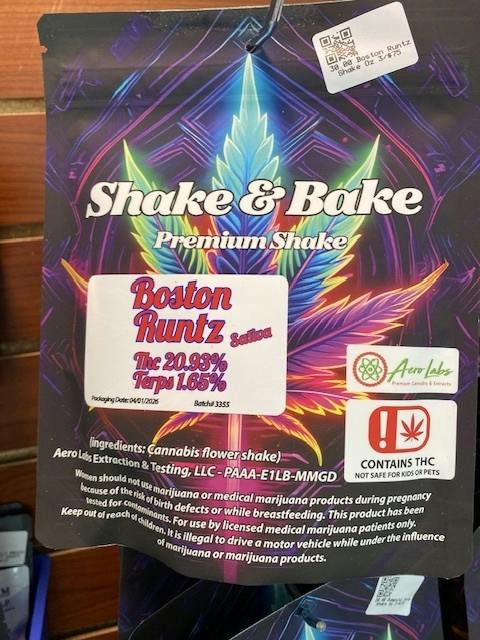 Boston Runtz Shake Oz 3/$75