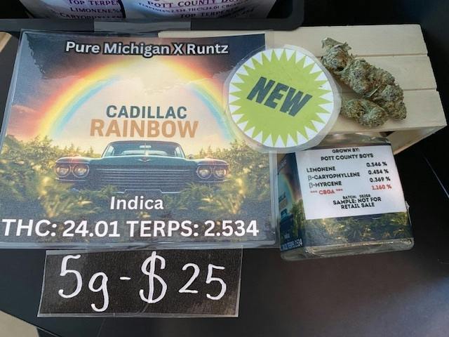 Cadillac Rainbow 5 Grams by Pott County Boys