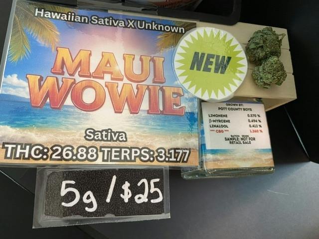 Maui Wowie 5 grams by Pott County Boys