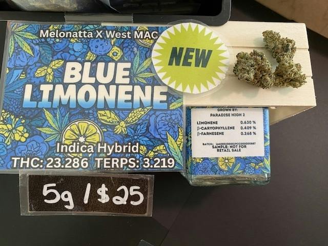 BLUE LIMONENE 5G - PARADISE HIGH(I)