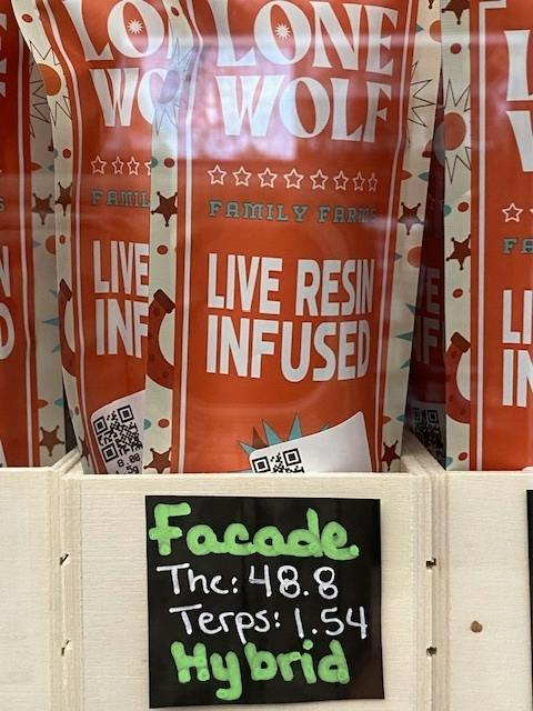 Façade - 1.5g Lone Wolf - Live Resin Single -