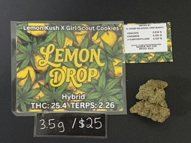 Lemon Drop Flower | 3.5G Unit | Terp Bunny