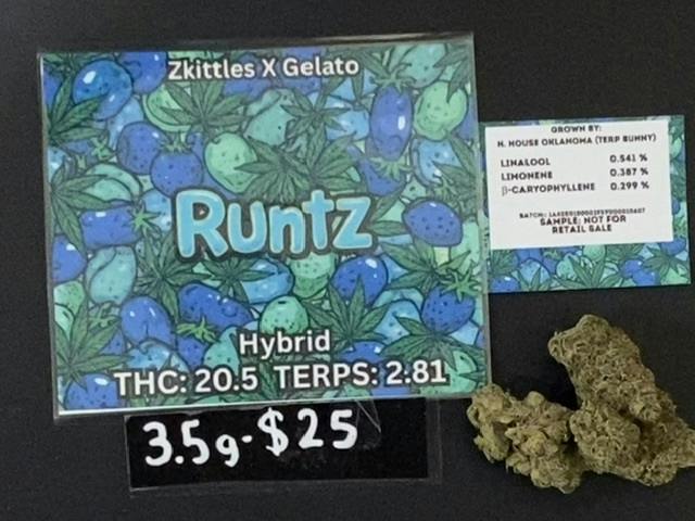 Runtz Flower | 3.5G Unit | Terp Bunny
