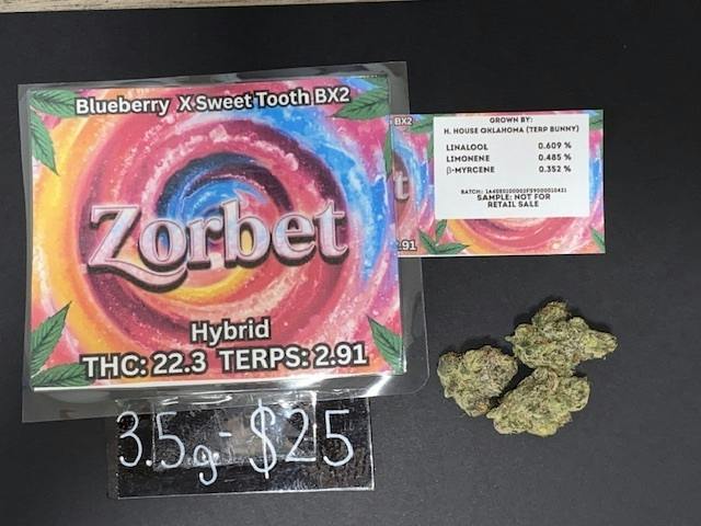 Zorbet Flower | 3.5G Unit | Terp Bunny