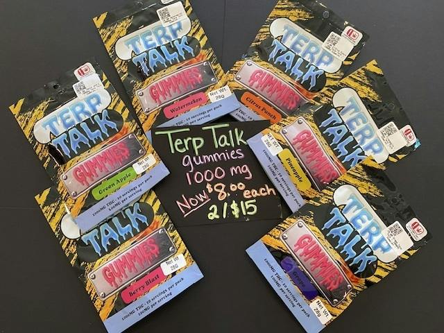 Grape Terp Talk - 1000MG Gummies -