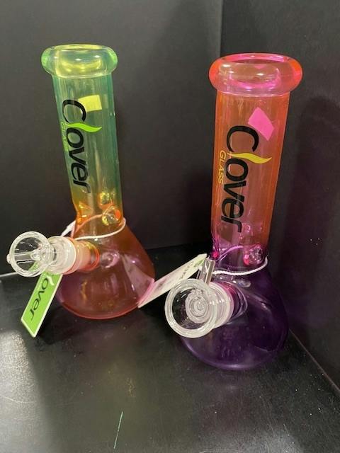 Clover Glass Water Pipe/ Bong $20