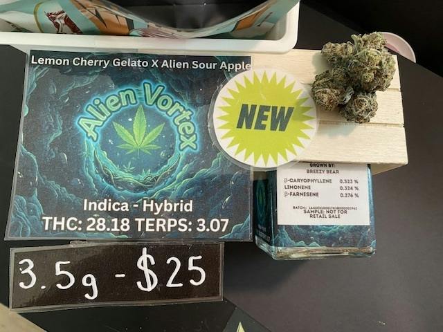 ALIEN VORTEX 3.5G - BREEZY BEAR