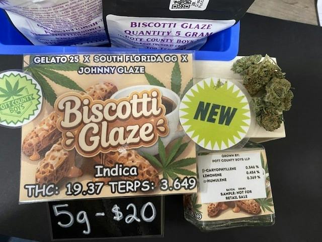 Biscotti Glaze 5 gram by Pott County Boys $70 Oz