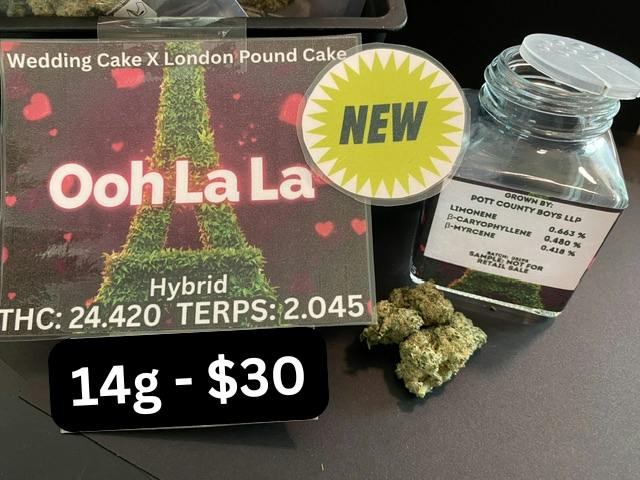 Ooh La La 14 grams Flower by PCB