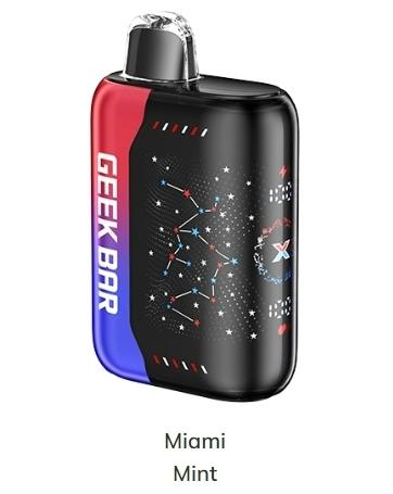 Miami Mint Geek Bar Pulse X2 Nic Vape