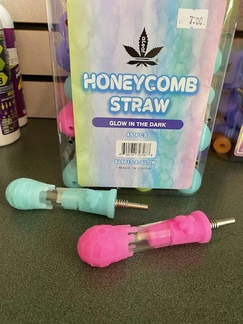Aleaf Honeycomb silicone Dab Straw