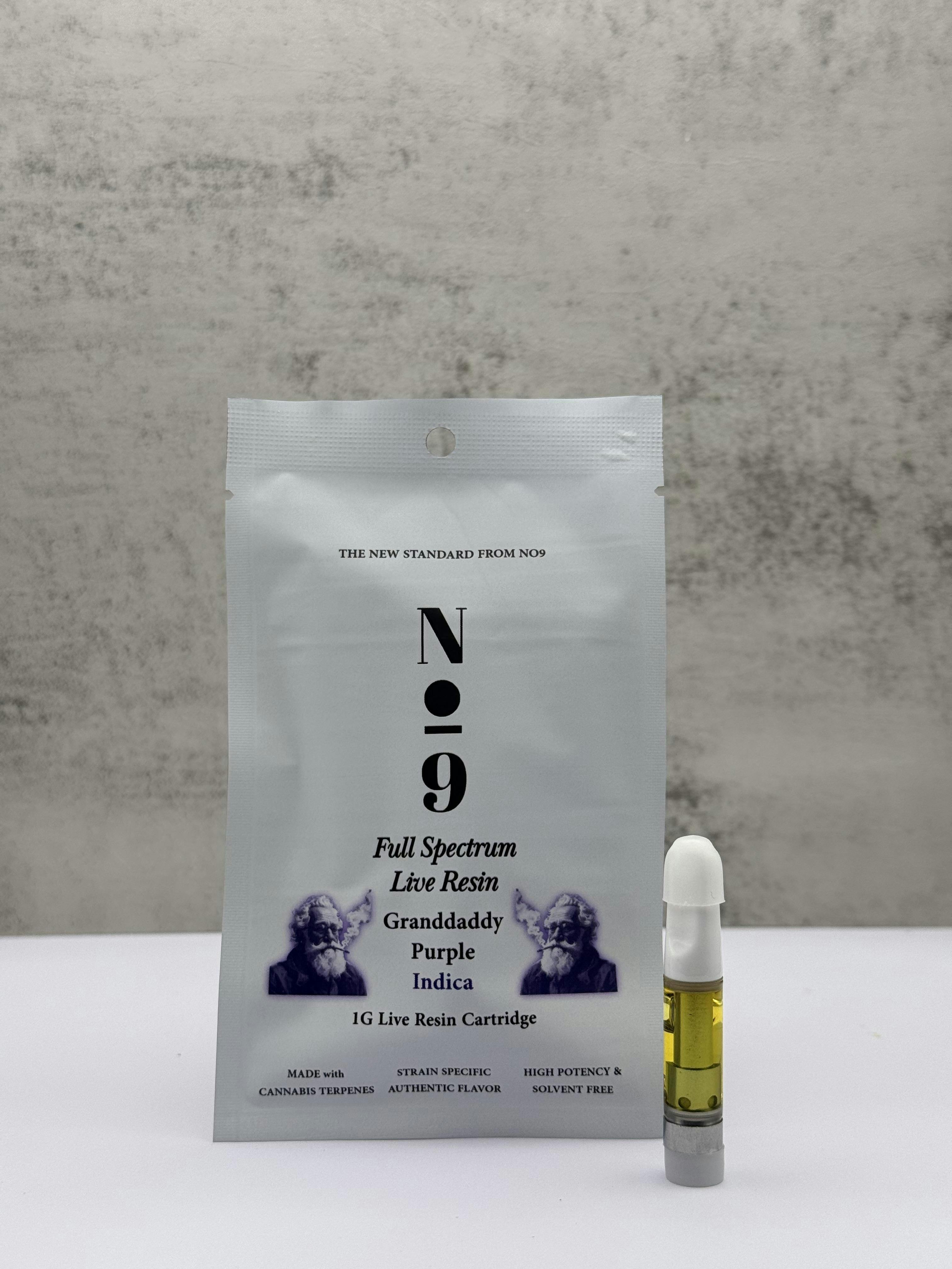 Granddaddy Purple | Live Resin Carts by Empire Labs 3/ $25