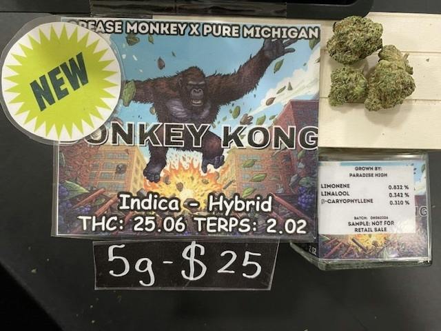 DONKEY KONG 5G - PARADISE HIGH(I) 30G/$100