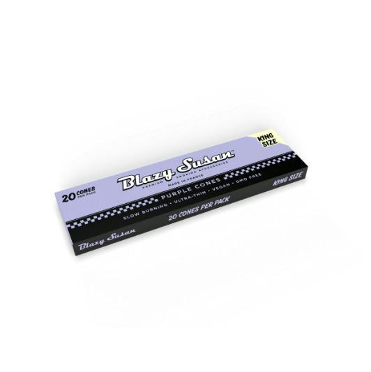 Blazy Susan - Purple Cones King Size - 20ct