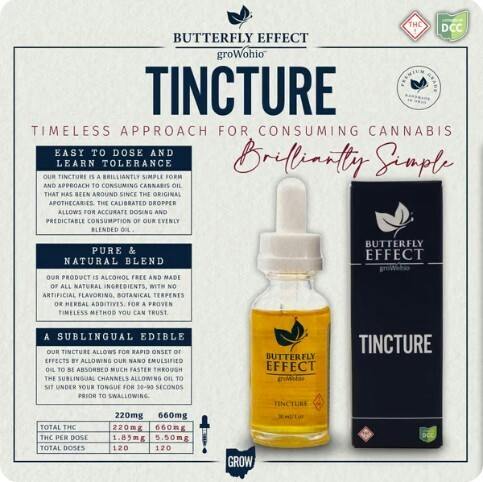 Butterfly Effect - Tincture - 660mg MED