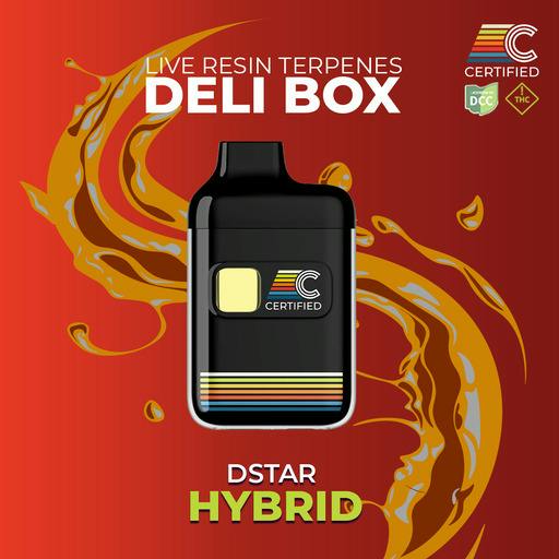 Certified Cultivators - DStar LRT DeliBox Disposable - 1g