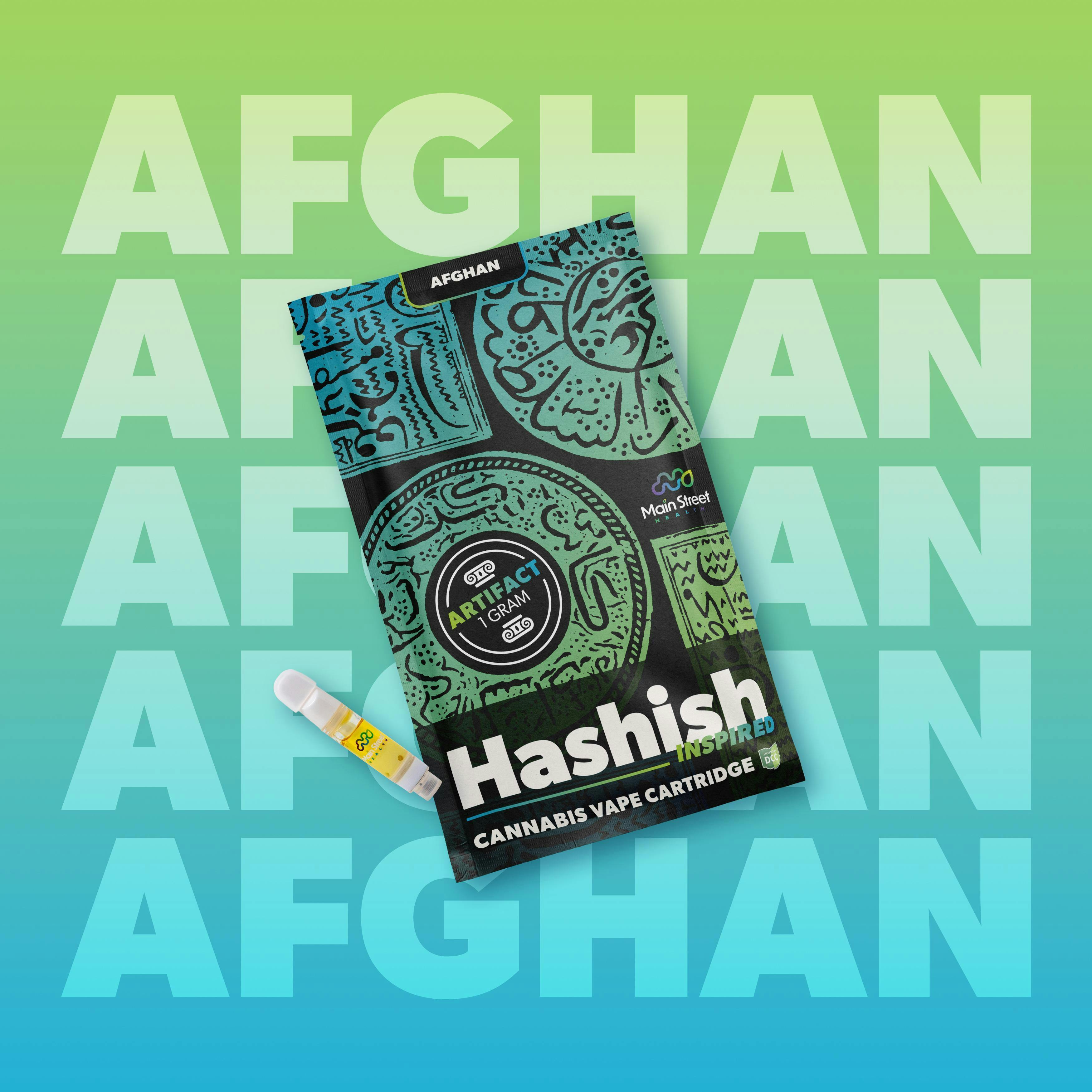 Main Street Health - Afghani Hash Cart - 1g