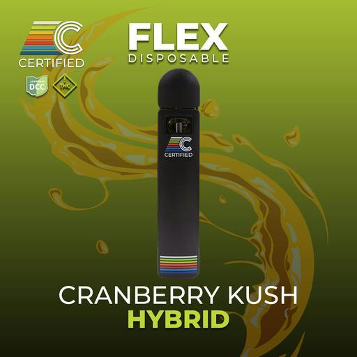Certified Cultivators - Cranberry Kush Flex Disposable - 1g