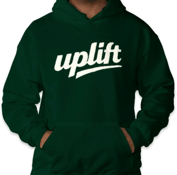 UpLift - Simple Hoodie - Forrest Green