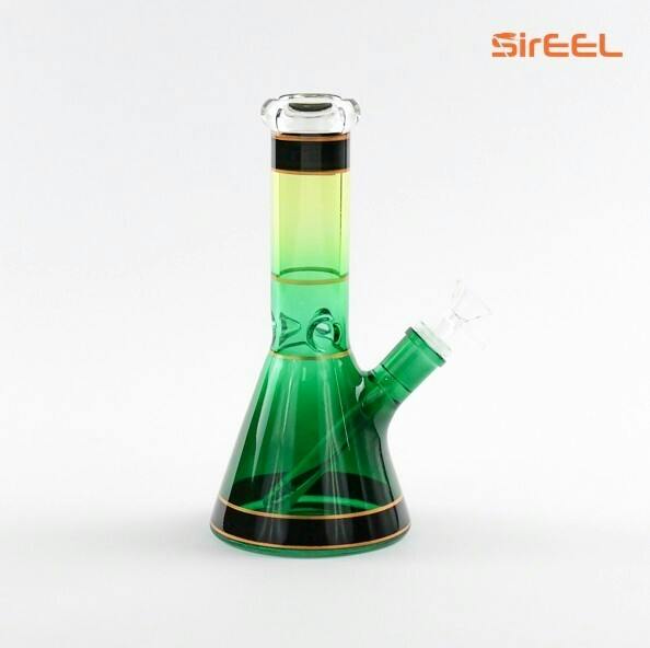 SirEEL - Stained Glass Beaker Water Pipe