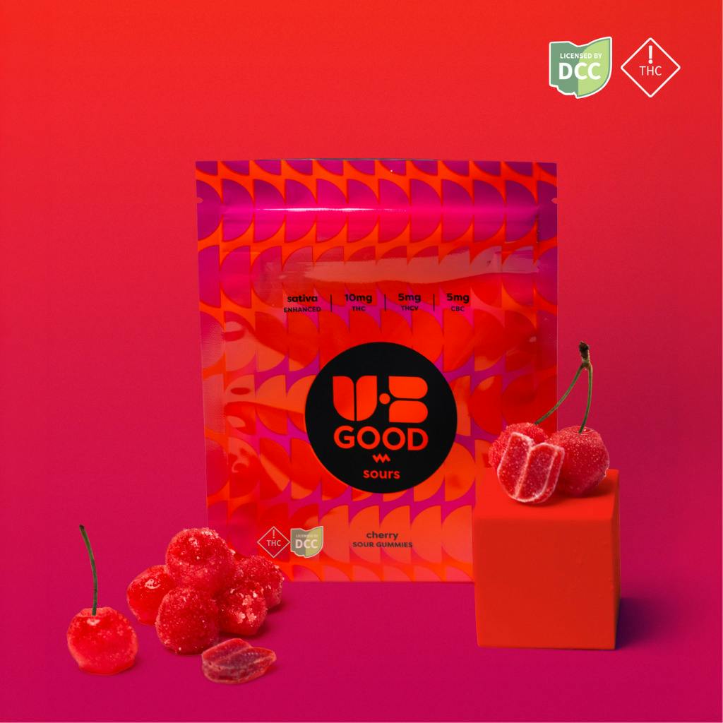 UB GOOD - Sour Cherry Gummies - 10ct