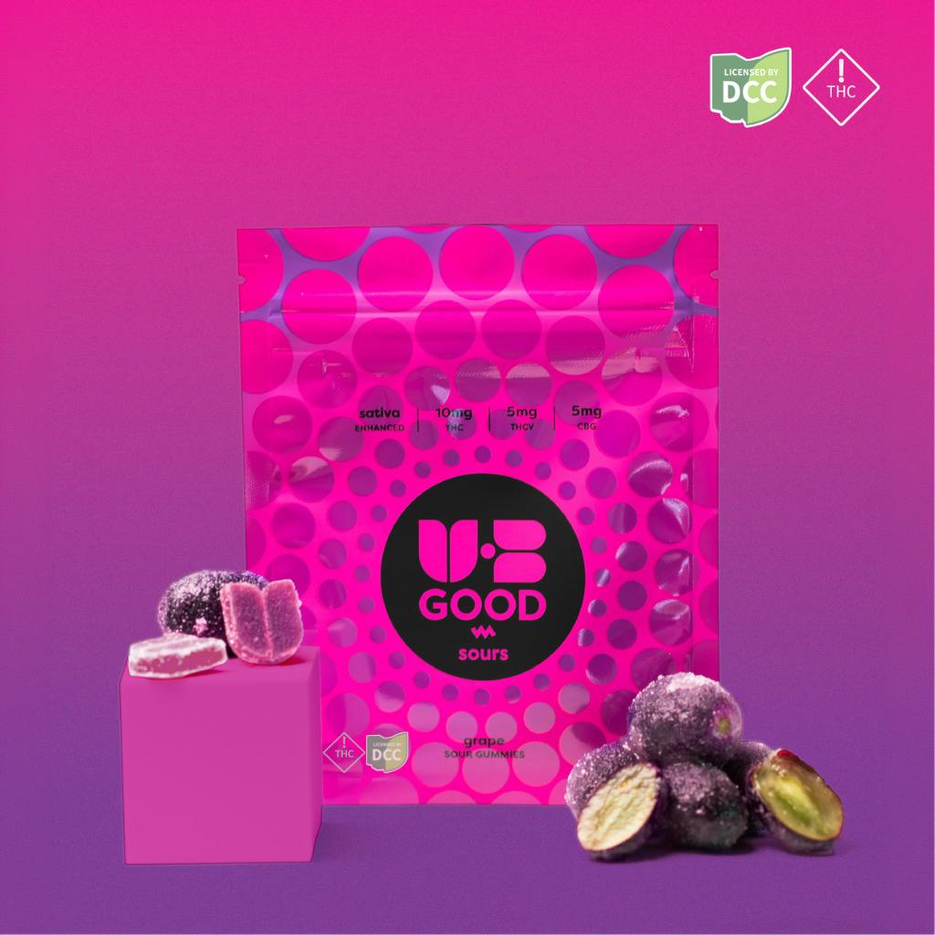 UB GOOD - Sour Grape Gummies - 10ct