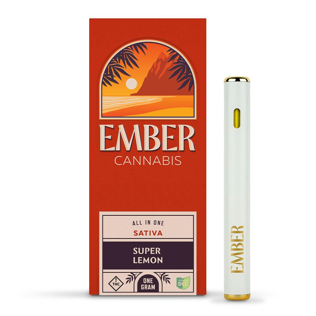 Ember - Super Lemon Disposable - 1g