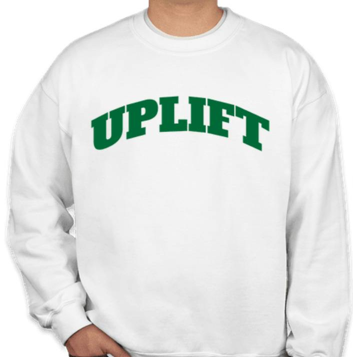 UpLift - Varsity Crew - White/Green