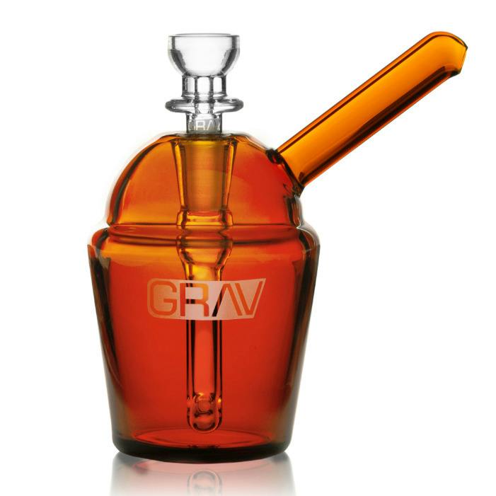 GRAV - Slush Cup Pocket Bubbler - Amber