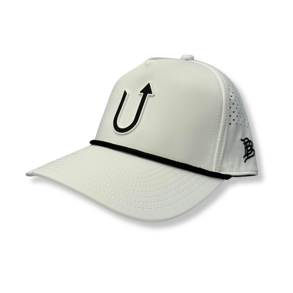 Branded Bills - UpLift U 5 Panel With Rope - White