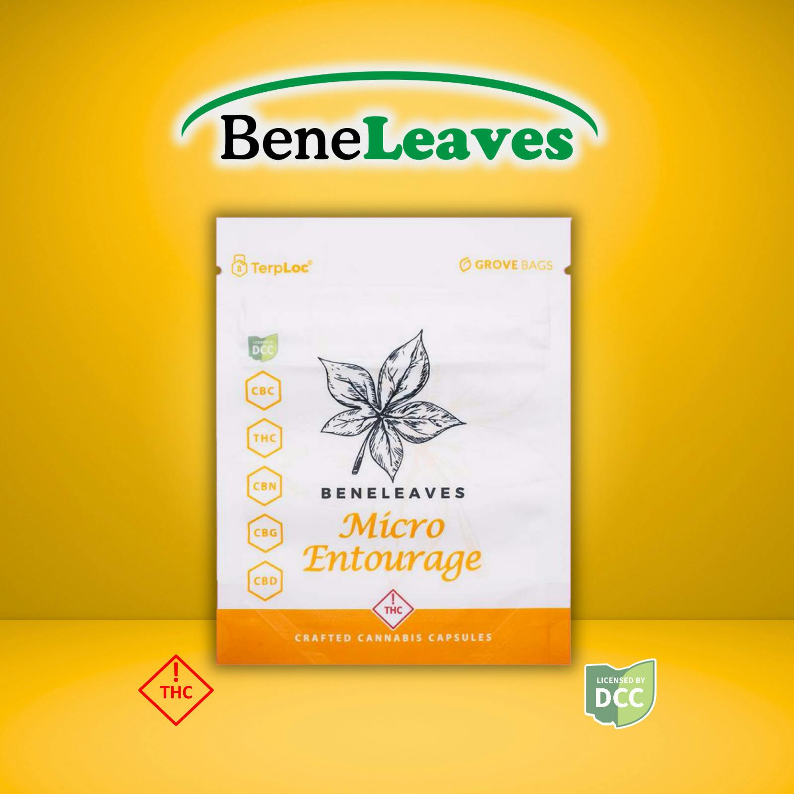 Beneleaves - Micro Entourage Effect Capsules - 22ct