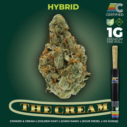 Certified Cultivators - The Cream SSU Flower Pre-Roll