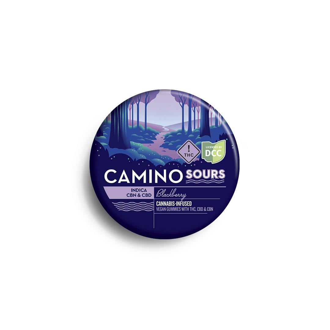 Kiva - Camino Blackberry Dream Sours Gummies - 10ct