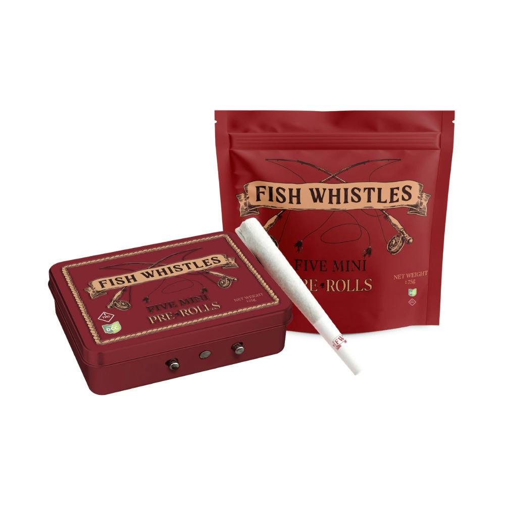 Fish Whistles - Bolinas SSU Flower Pre-Roll - 5 Pack