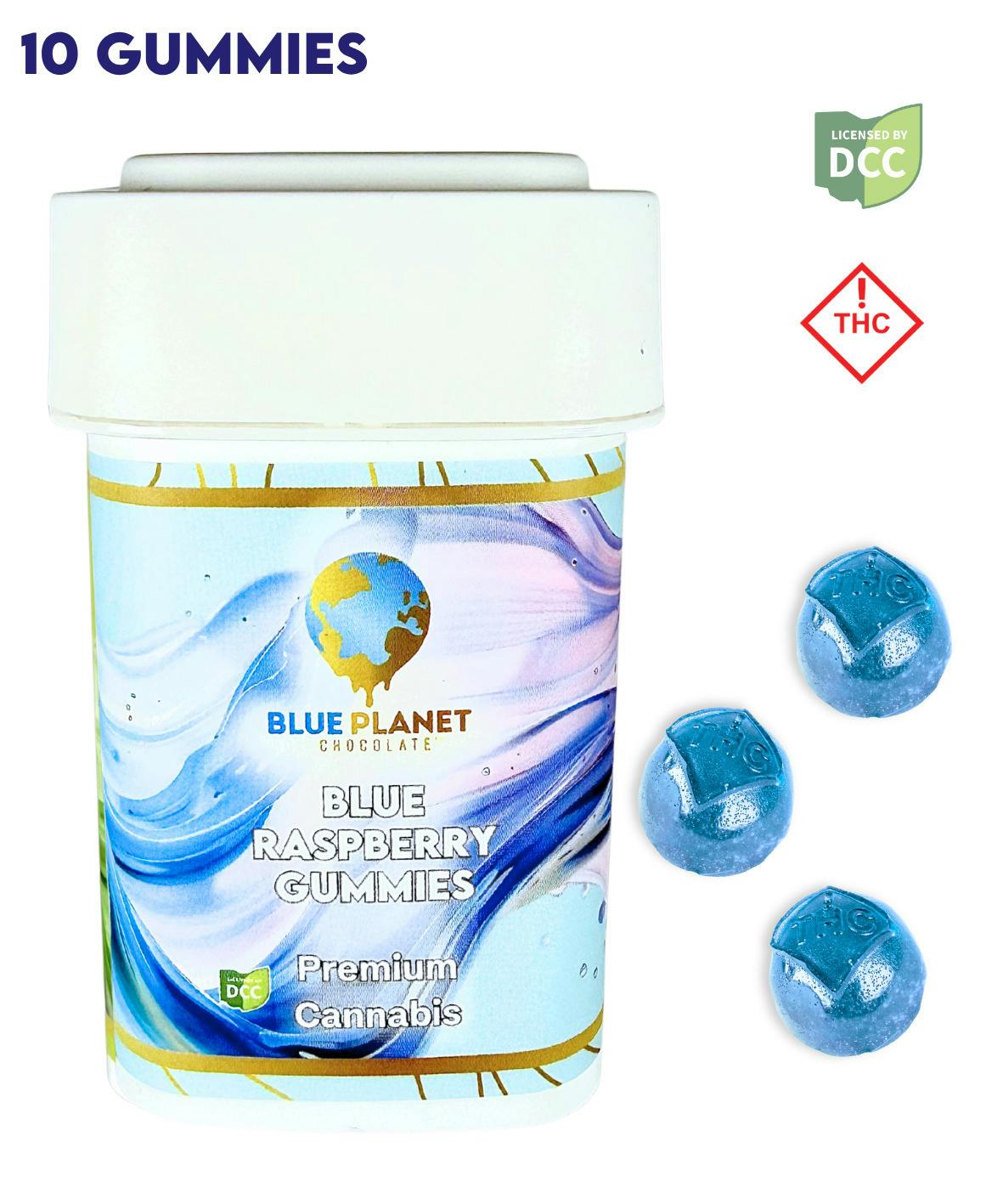 Blue Planet - Blue Raspberry Gummies - 10ct