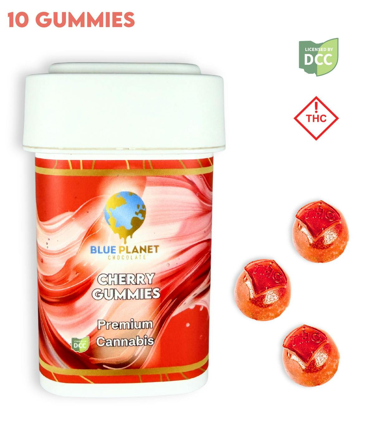 Blue Planet - Cherry Gummies - 10ct