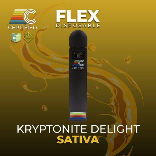 Certified Cultivators - Kryptonite Delight Flex Disposable - 1g