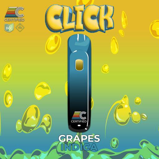 Certified Cultivators - Grapes Click Disposable - 1g