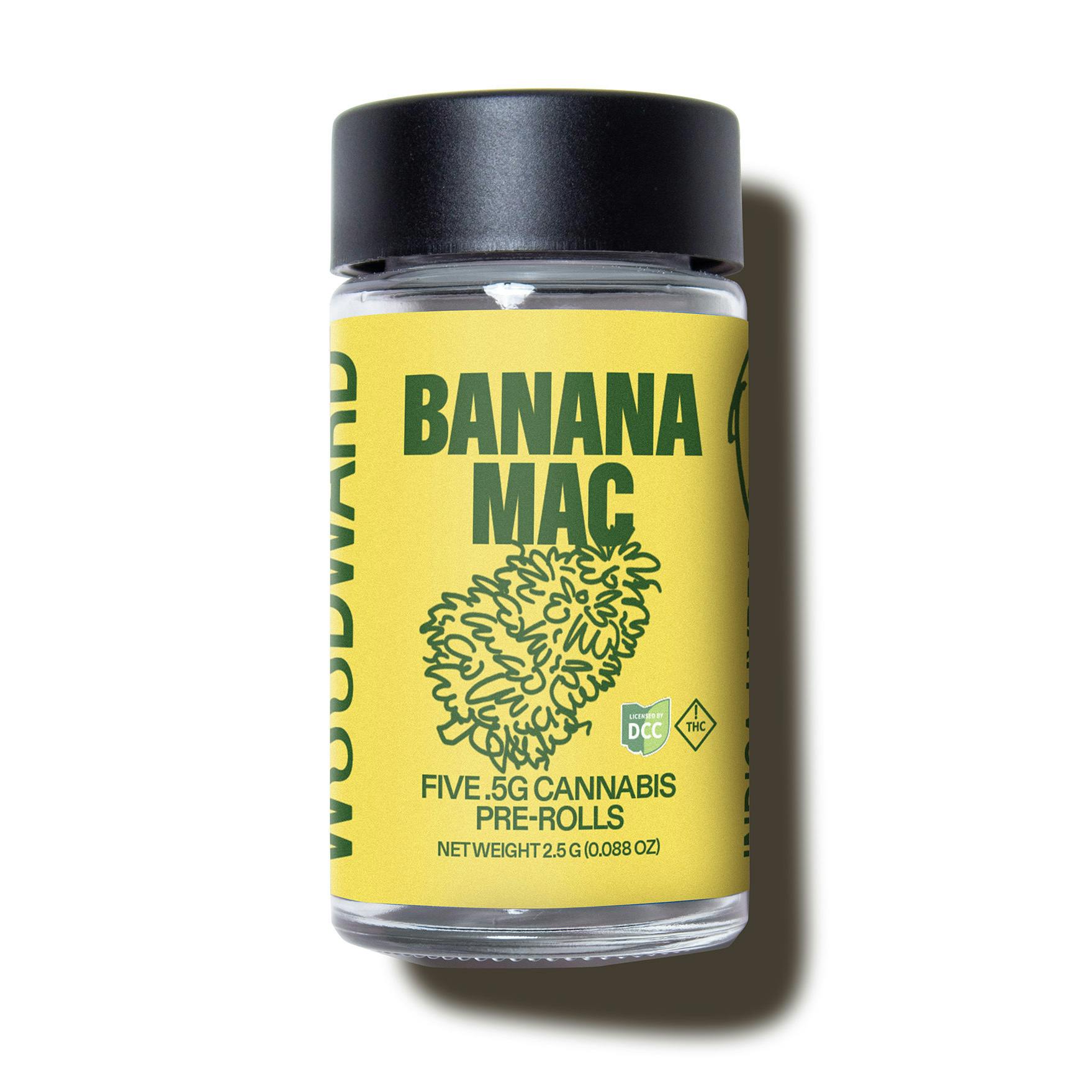 Woodward - Banana MAC SSU Flower Pre-Roll - 5 Pack