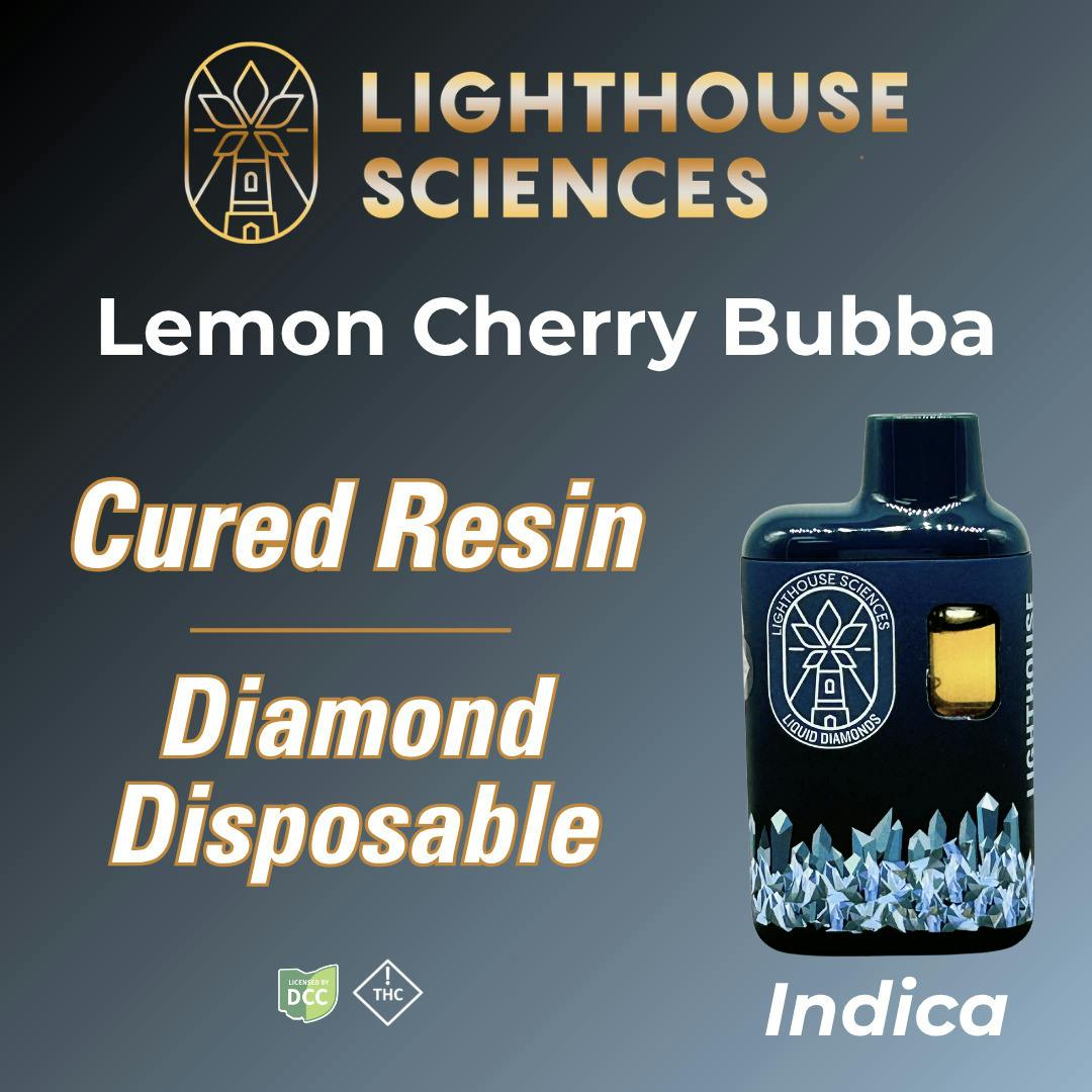 Lighthouse Sciences - Lemon Cherry Bubba CR AIO Disposable - 1g