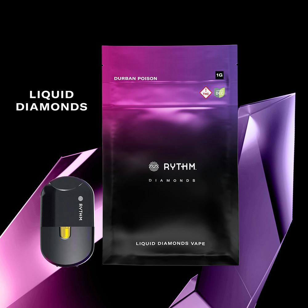Rythm - Durban Poison Liquid Diamonds Disposable - 1g