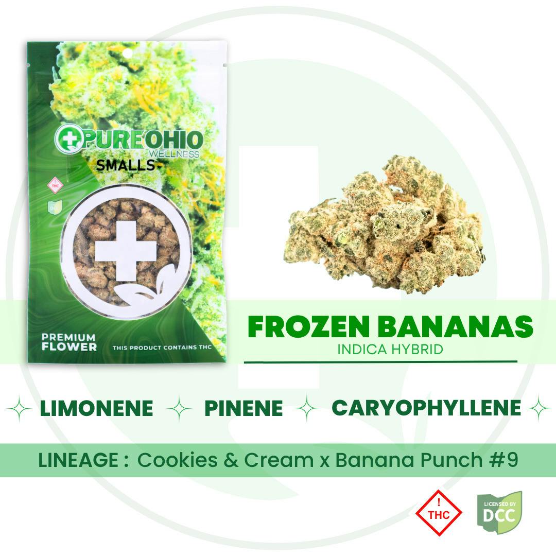 Pure Ohio Wellness - Frozen Bananas Smalls - 1