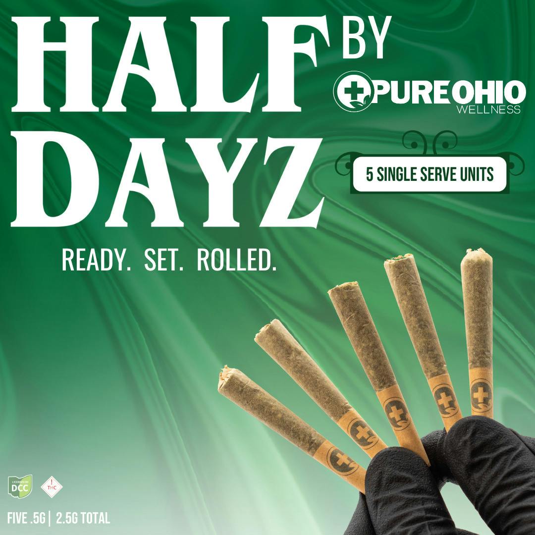 Pure Ohio Wellness - SZ SSU Flower Pre-Roll - 5 Pack